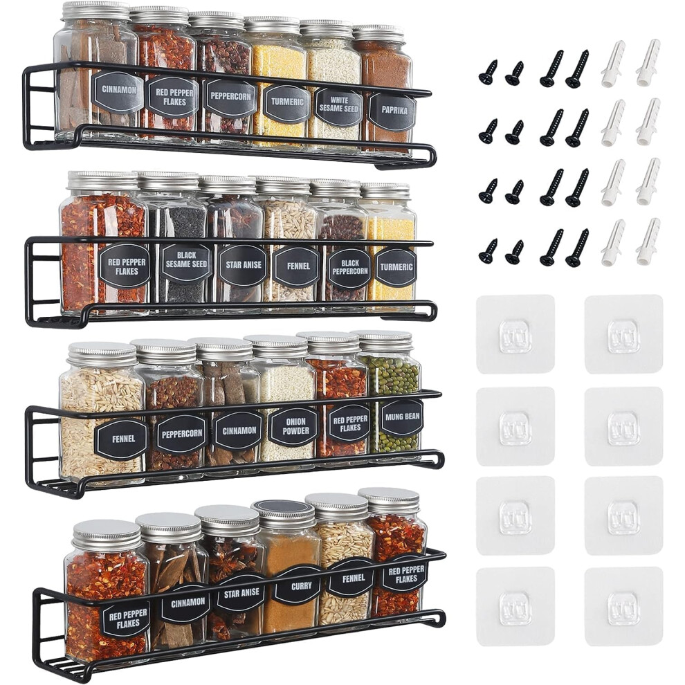 Estefanlo Spice Rack, Spice Rack For Inside Cupboard, Spice Racks Wall Mounted, Spice Racks, Spice Organiser, Spices Rack, Spice Shelf