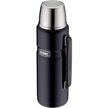 Thermos - Stainless King Midnight Blue Travel Flask (1.2L) Premium Leak Proof Insulated Tea & Coffee Flask, Hot & Cold Drinks, Built-in Cup,