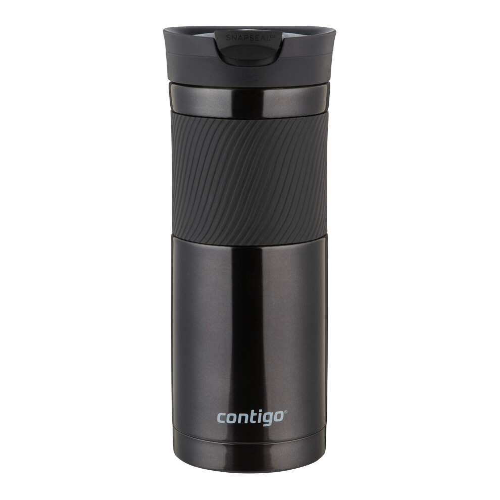 Contigo Byron Snapseal Travel Mug | Stainless Steel Thermal Mug | Vacuum Flask | Leakproof Tumbler | Coffee To Go Mug With Bpa Free Easy-Clean Lid |