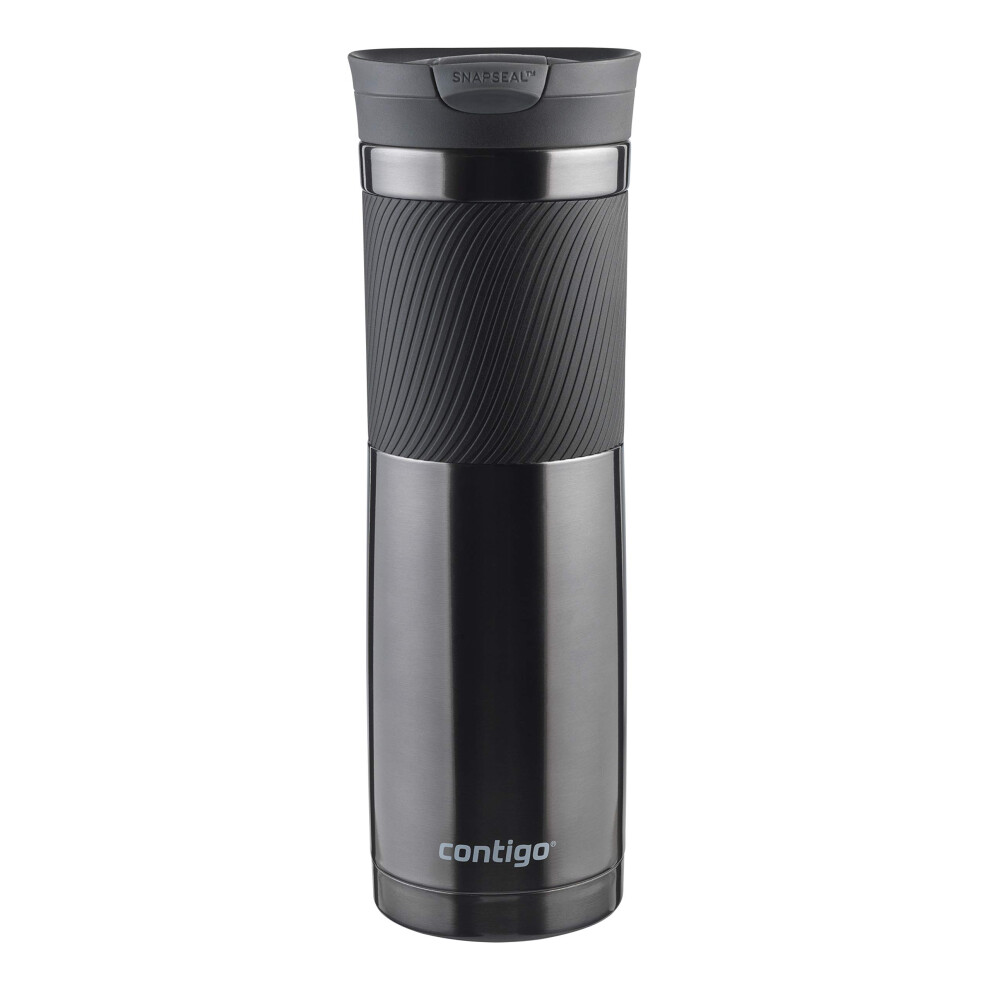 Contigo Byron Snapseal Travel Mug | Stainless Steel Thermal Mug | Vacuum Flask | Leakproof Tumbler | Coffee To Go Mug With Bpa Free Easy-Clean Lid |