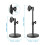 Suporte de Microfone de Mesa, com Clipe de Microfone, Suporte de Telefone Celular, Adaptador de Metal Macho de 5/8 Polegadas para FêMea de 3/8 2