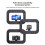 Three-Color Dimming Ring Fill Light with Desktop Tripod Rabbit Cage Selfie Light  Selfie Reverse Charging 2