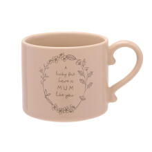 Widdop Moments Stoneware Ceramic Mug - Mum Like You Mug - White Colour - Coffee Tea Hot Drinks - Approx 350ml - Gift for Mum Birthday Mother's Day