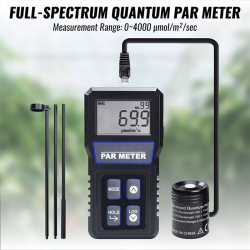 Waterdichte Sonde Lichtmeter Digitale Display Lichtenergiemeter Sonde Illuminometer Split Type Lichtenergiemeter 2
