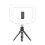 Three-Color Dimming Ring Fill Light with Desktop Tripod Rabbit Cage Selfie Light  Selfie Reverse Charging 1