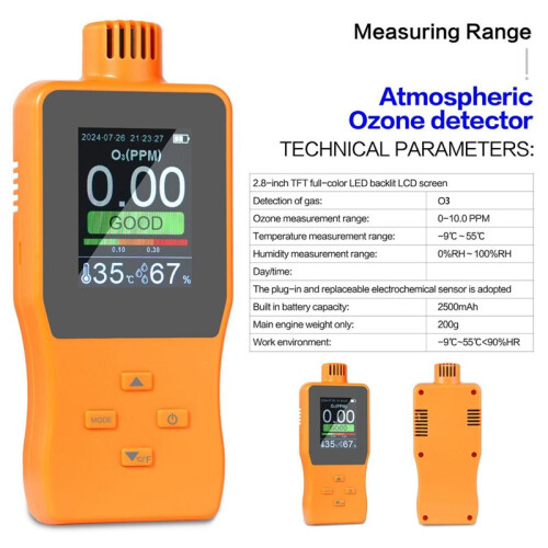 Accurate Ozones Level Meter Display for Home Office Environment Professional Environment Schools 2