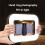 Three-Color Dimming Ring Fill Light with Desktop Tripod Rabbit Cage Selfie Light  Selfie Reverse Charging 5