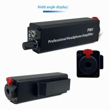 Headphone Amplifier Converter XLR to 3.5MM Audio Interface Portable HIFI Headphone Amplifier Clip Mount