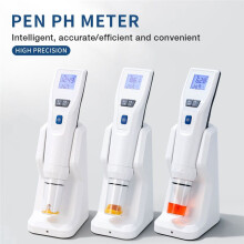 Medidor de Acidez Tipo Bolígrafo de PH de Alta Precisión 0,01, Probador de Calidad del Agua para Piscinas y Acuarios, Herramienta PH872 con Enchufe