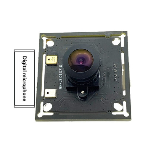 Módulo de Cámara USB HD de 2 MP, Gran Angular de 130, 60 Fps, Listo para Usar con Dos Micrófonos Digitales para Visión de Productos. 2