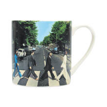 Half Moon Bay The Beatles Mug Abbey Road Crossing Official White Boxed One Size