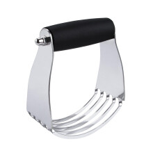 Lifhety 304 Stainless Steel Pastry Cutter, Heavy Duty Pastry Dough Blender, Cookie Cutter, Mixer for Baking Accessories, Cutting Butter Flour Cake