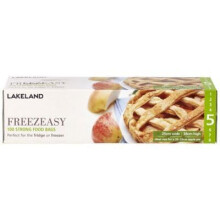 100 Lakeland Flat Freezeasy Food Freezer Bags 25cm x 38cm ? Hold Approx. 1.5kg Fruit & Veg