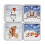 Wrendale Wrendale Winter Skies Coasters S/4, 10.5cm x 10.5cm 1