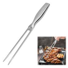 Eophmi 1 Pcs Stainless Steel Meat Carving Fork, Ergonomic Handle, Dishwasher Safe