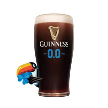 Guinness Shamrock Gift Company 0% Pint Glass - 1 Single