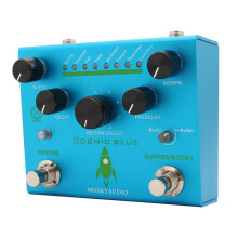 MOSKYAUDIO COSMIC  Guitar Bass Effects Pedal Reverb 8 Models Function Sound Processor for Guitar and Bass