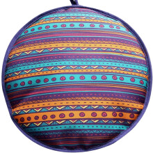 Tortilla Warmer Pouch (Multicolour, 12 Inch), Microwavable Fabric Tortilla Heater Pouch to Keep Tortillas Soft & Warm, Insulated Heat Keeper for Flour