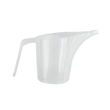 Long Spout Plastic Measuring Funnel Jug | Hot and Cold Liquids Nesting | Microwave Safe Easy to Read Measurements | Soap Making Candle Making Baking