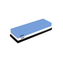 Whetstone 1000/6000 Sharpening Stones,Whetstones for Sharpening Knives,Silicone Non-Slip Base and Angle Guide,Professional 2-in-1 Knife Sharpeners