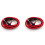 2X Replacement Remote Talk Audio Cable for  Studio, Executive, Mixer, Solo HD, Wireless(Black+Red) 1