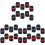 30 Pcs Handheld Stage Microphone Windscreen Foam Mic Cover Karaoke Black 1