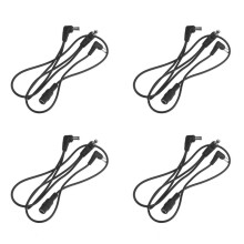 4X 3 Möglichkeiten der Elektrode Daisy Chain Harness-Kabel Kupferdraht für Gitarreneffekte Netzteil-Splitter