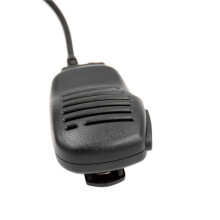 2X Shoulder Speaker Microphone Hand Mic with PTT for Vertex Standard Portable Two-Way Radio VX-231 EVX-531 VX-160