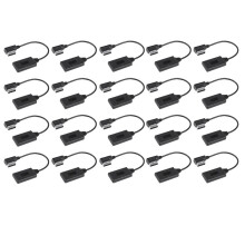 20X Car Wireless Module Music Adapter Auxiliary Receiver Aux Audio Cable for W212 S212 C207