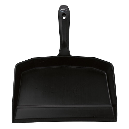 Vikan 56609 High Quality Polypropylene Dustpan / Shovel 330mm Wide, Black 2