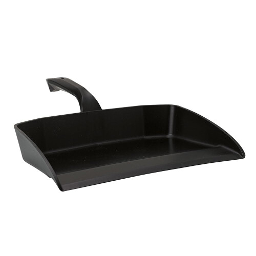 Vikan 56609 High Quality Polypropylene Dustpan / Shovel 330mm Wide, Black