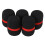30 Pcs Handheld Stage Microphone Windscreen Foam Mic Cover Karaoke Black 2