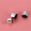 60 PCS 9.7mm x 7mm 2 Pin MIC Capsule Electret Condenser Miniphone 5