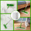 UKEENOR Dry Mop Refills 240 Count Sweeper Disposable Dusting Cloths Dry Sweeping Refills Electrostatic Cloths 5