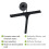 WENKO X, Stainless Steel, Black, 1 4