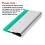 14 Inch Screen Printing Ink Squeegee with Aluminum Handle, 75 Durometer, Flat Squeegee for DIY Hand Printing, Flat Patterns 3