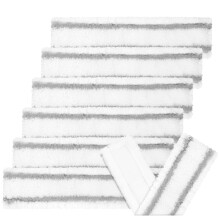 Adiwo Window Vac Cleaning Pads for Karcher, 6Pcs Karcher Window Cleaning Machine Rag Replacement Pack, Compatible with Karcher WV1 WV50 WV75 Window