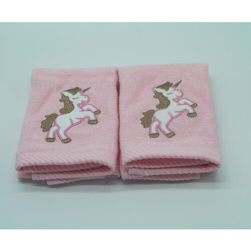Pack of 2 Unicorn Face Cloth 1