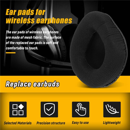 Ear Pads Ear Cushion Ear Cups Ear Covers Replacement for  Void &  Void PRO RGB Wired/Wireless Headset 2