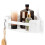 Umbra Umbra FLEX ADHESIVE CORNER BIN WHITE 1