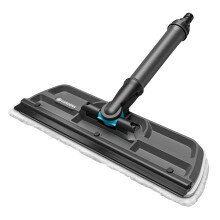 GARDENA Cleansystem Window Cleaner: Water-operated window cleaner, wiper with microfleece and squeegee blade, for small and large surfaces, can be
