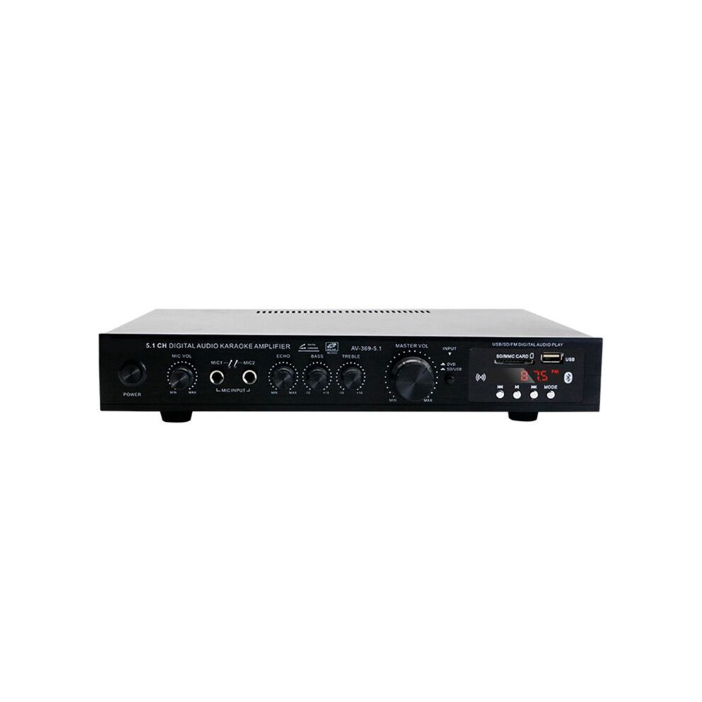 5.1 Channel Hifi Amplifier Subwoofer High Power Stage Home Theater Radio Outdoor Amplifier Au Plug 6033146227332