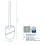 Kela "Talus Poly WC-Set, Plastic, Grey 3