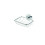 Croydex Croydex Flexi-Fix Pendle Soap Basket, Chrome, Silver 1