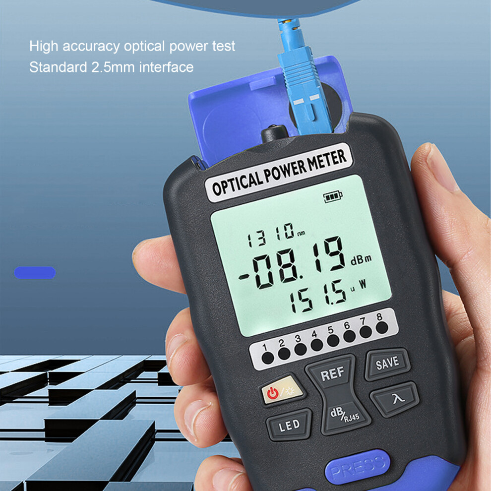 Mini Optical Fibre Power Meter Tester FC SC ST