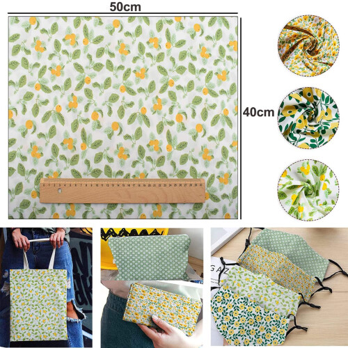 Cotton Craft Fabric Bundles Patchwork,Fabric Fat Quarters Bundle 7PCS 50 x 40cm Sewing Patchwork Different Pattern Cloths DIY Scrapbooking Artcraft 1