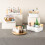 Umbra Umbra BELLWOOD BIN 14x10 WHT/NAT 2