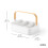 Umbra Umbra BELLWOOD BIN 14x10 WHT/NAT 4