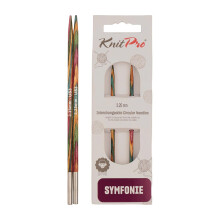 KnitPro Symfonie Interchangeable Circular Needles 5" (13cm) | 3.25mm