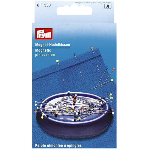 Prym Prym Magnetic Pin Cushion,Blue,8x7x2 CM 2